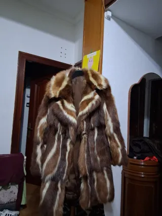 Abrigo largo INDUPSA marrón