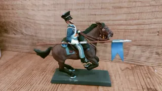 Soldatini piombo cavallo British 17 Th Lance