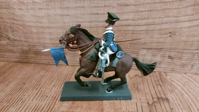 Soldatini piombo cavallo British 17 Th Lance