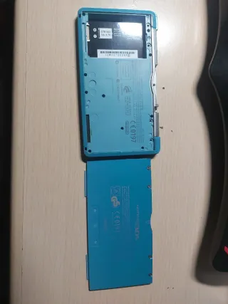 Carcasa Trasera Nintendo 3DS Azul