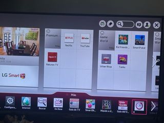 Smart TV LG 42' Negro y Plata