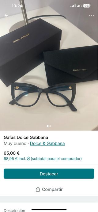 Gafas Dolce & Gabbana Negras