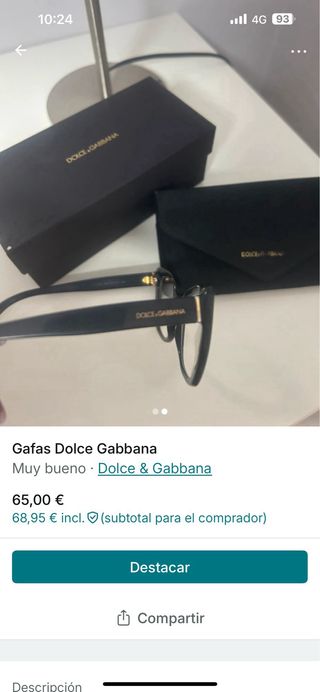 Gafas Dolce & Gabbana Negras