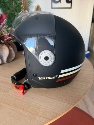 Casco NZI Vintage 3 Negro Nuevo T.M