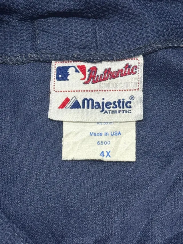 Magestic Jersey Blu Brewers