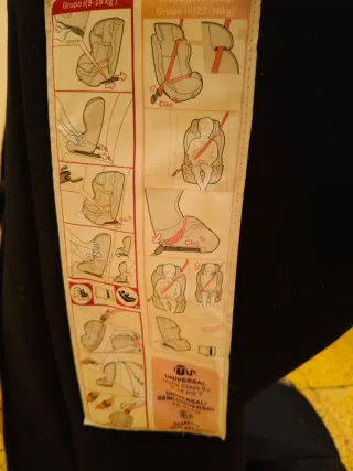 Silla Auto ISOFIX 9-36 kg Penguin