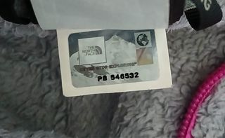 the north face pile zip woman size L grey