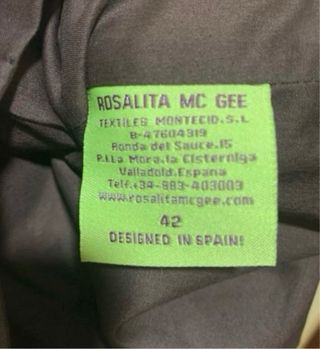 Falda Rosalita Mcgee. Talla 42. Nueva