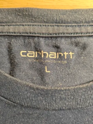 Camiseta Carhartt XL Diseño Bomba Añil
