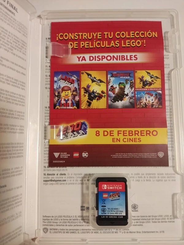 Lego La Película 2 Videojuego Nintendo Switch