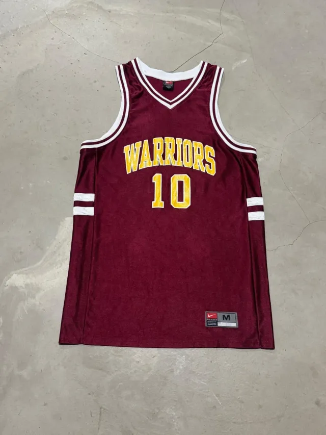 Canottiera Nike Warriors 10 M Rossa