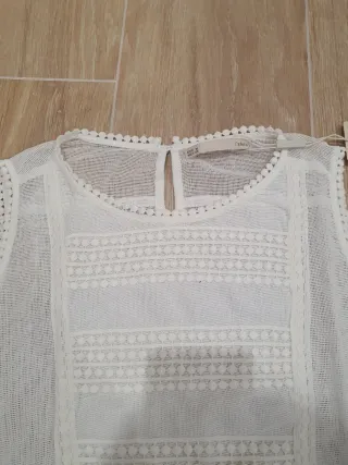 Blusa Sfera Blanca Talla M