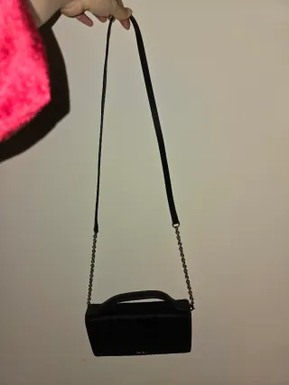 Borsetta Furla nera in cavallino