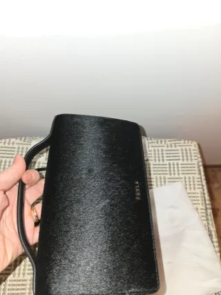 Borsetta Furla nera in cavallino