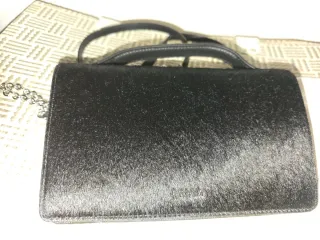 Borsetta Furla nera in cavallino