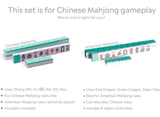 Juego Mahjong Chino 146 Fichas Maletín