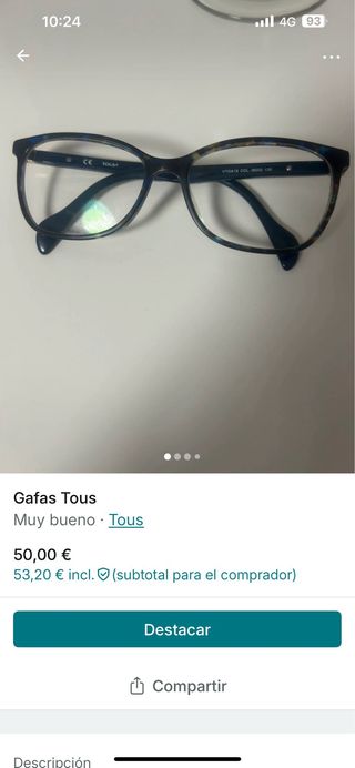 Gafas graduadas Tous