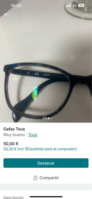 Gafas graduadas Tous