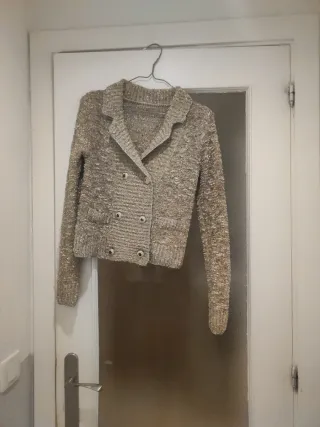 Chaqueta dorada fiesta talla M