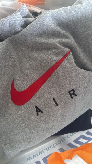 Sudadera Nike Air Gris Talla XXL