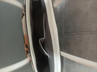 Bolso de mano estampado