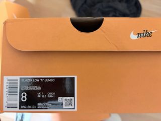 Nike Blazer Mid '77 Zapatillas Blancas Negras