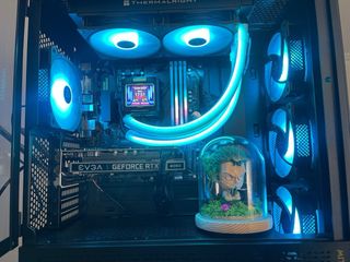 PC Gamer RGB, Monitor MSI, Teclado y mouse