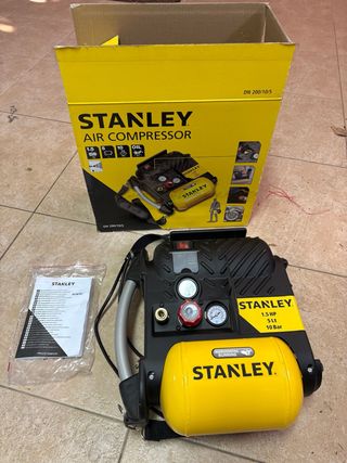 Compresor de aire Stanley 1.5 HP 5L 10 Bar