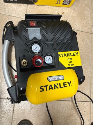 Compresor de aire Stanley 1.5 HP 5L 10 Bar