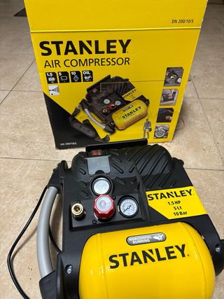 Compresor de aire Stanley 1.5 HP 5L 10 Bar