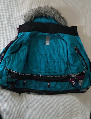 Giacca da sci colorata con cappuccio