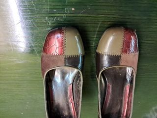 Zapatos de tacón patchwork