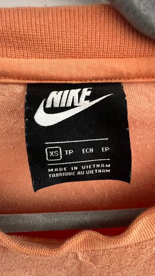Jersey Nike Vintage Talla S Naranja