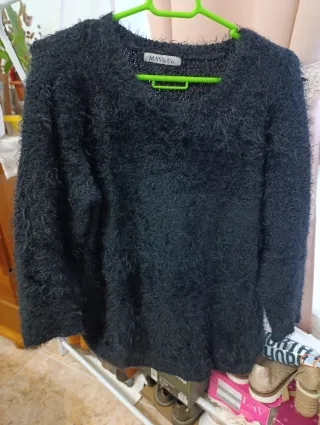 Jersey pelo MAY&Co. Talla única negro