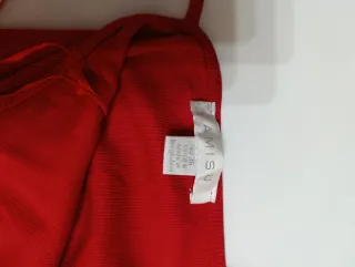 Vestido rojo de tirantes
