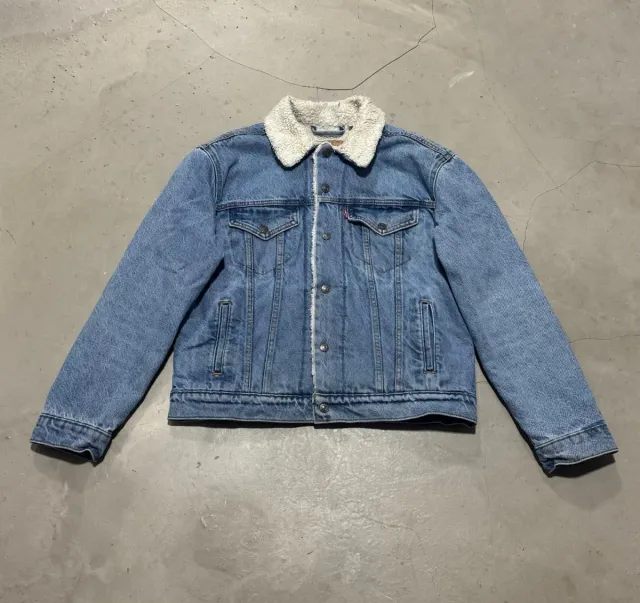 Giacca di jeans Levi's con interno in pile