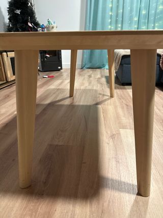 Mesa de centro LISABO Ikea madera fresno