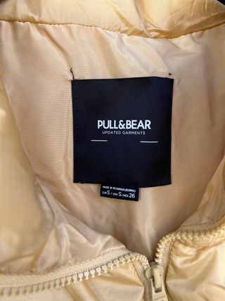 Chaleco Pull&Bear amarillo