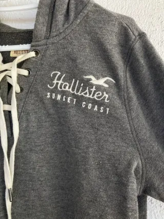 Sudadera Hollister Gris