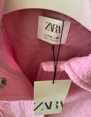 Conjunto Falda y Chaqueta Zara Niña Rosa