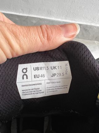 Botas On Cloud Hombre Talla 46