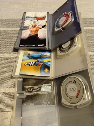 Lote 3 Juegos PSP: Formula 1, WWE, PES