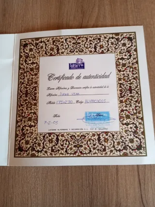 Alfombra Turca 175x230 cm Lana