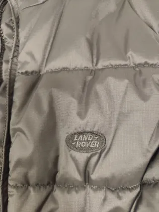 Chaleco acolchado Land Rover negro