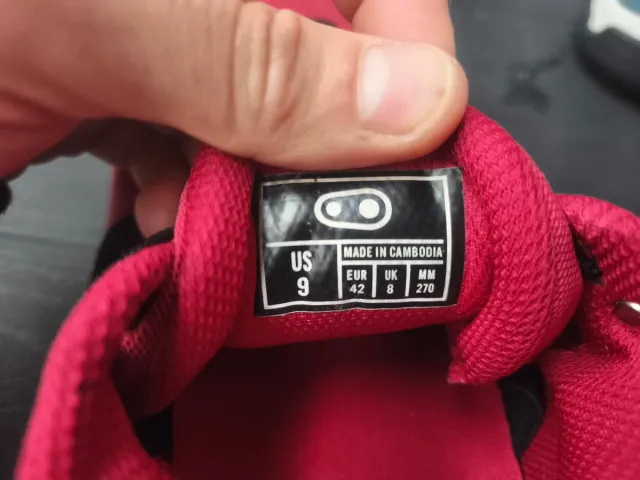 Scarpe MTB Crankbrothers Rosse