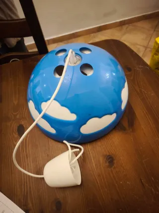 Lampadario Azzurro Nuvole IKEA