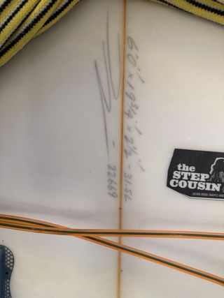 Tabla de surf blanca