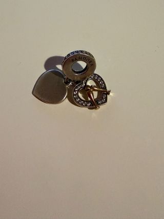 Pandora Charm Corazón Happy Anniversary original