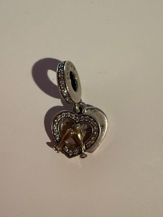 Pandora Charm Corazón Happy Anniversary original