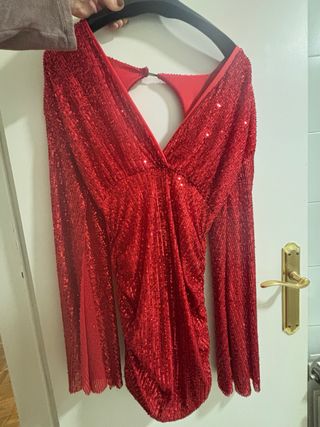 Vestido lentejuelas Nochevieja a estrenar